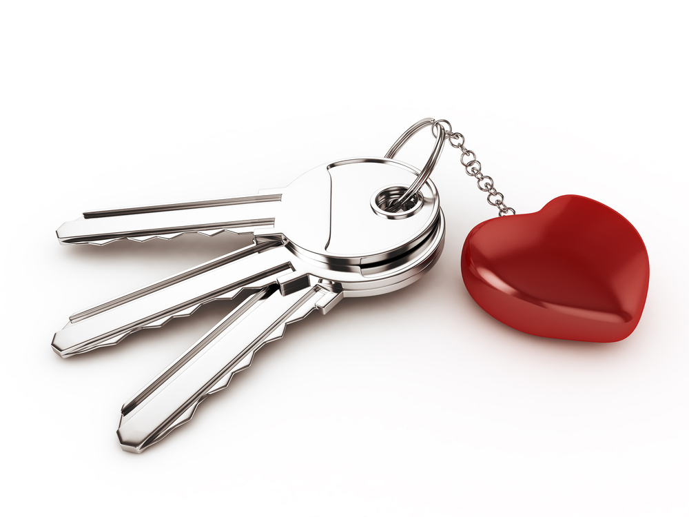 keys and heart